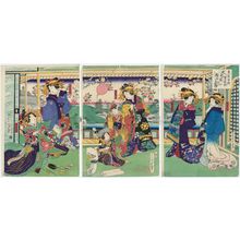 Utagawa Kunisada II: Tokyo meisho - Museum of Fine Arts