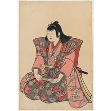 Kitao Shigemasa: Chanter, from an untitled set of Five Musicians (Gonin-bayashi) - Museum of Fine Arts