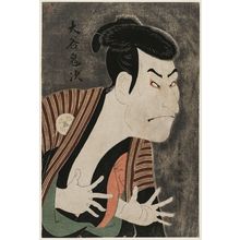 Toshusai Sharaku: Actor Ôtani Oniji III as the Manservant Edohei - Museum of Fine Arts