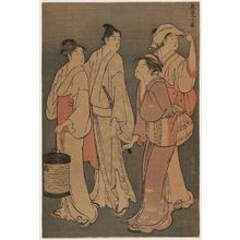 Torii Kiyonaga: The Seventh Month, from the series Twelve Months in the South (Minami jûni kô) - Museum of Fine Arts