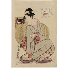 Hosoda Eishi: Daikoku, from the series Comparison of the Treasures of the Seven Gods of Good Fortune (Fukujin takara awase) - Museum of Fine Arts