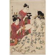 Kitagawa Utamaro: Courtesan after the Bath - Museum of Fine Arts