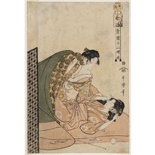 Kitagawa Utamaro: The Hour of the Dragon (Tatsu no koku), from the series The Twelve Hours in the Yoshiwara (Seirô jûni toki tsuzuki) - Museum of Fine Arts