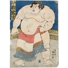 Utagawa Kunisada: Sumô Wrestler Koyanagi Tsunekichi - Museum of Fine Arts