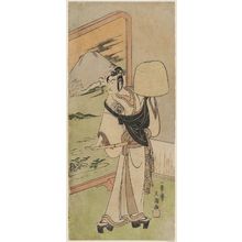 Ippitsusai Buncho: Actor Ichimura Uzaemon IX as a Komusô - Museum of Fine Arts