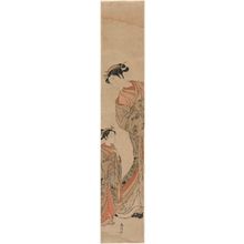 Suzuki Harunobu: Courtesan and Kamuro - Museum of Fine Arts