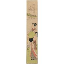 Suzuki Harunobu: The Kôya Jewel River, a Famous Place in Kii Province (Kôya no Tamagawa, Kii no kuni no meisho), from the series The Six Jewel Rivers in Popular Customs (Fûzoku Mu Tamagawa) - Museum of Fine Arts