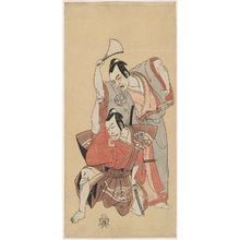 Katsukawa Shunsho: Actors Ichikawa Danjûrô IV and Nakamura Utaemon - Museum of Fine Arts