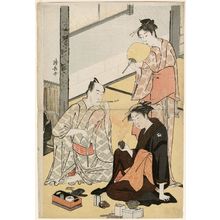 Torii Kiyonaga: Actor Matsumoto Kôshirô IV in Private Life - Museum of Fine Arts