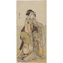 勝川春章: Actor Bandô Matsugorô I - ボストン美術館