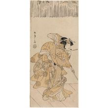 Katsukawa Shunsho: Actor Iwai Hanshirô IV as an Utô Dancer - Museum of Fine Arts