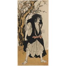 Katsukawa Shunsho: Actor Ichikawa Danjûrô V as the renegade monk Wantetsu from Ôkamidani - Museum of Fine Arts