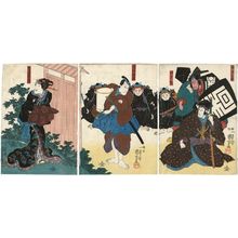 Utagawa Kuniyoshi, 歌川国芳 (Utagawa Kuniyoshi)による浮世絵「Actors」