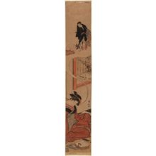 Torii Kiyonaga: Young Woman Music Teacher Dreaming of a Robbery - Museum of Fine Arts