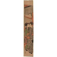 Isoda Koryusai: Two Waitresses of the Nomuraya Teahouse - Museum of Fine Arts
