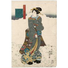 Japanese Print "Three Young People (Waka no sannin)" by Utagawa Kunisada, 歌川国貞 (Utagawa Kunisada I (Toyokuni III))