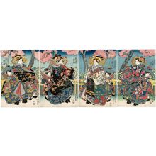 Utagawa Kunisada: Courtesans - Museum of Fine Arts