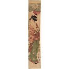 Hosoda Eishi: Naniwaya Okita - Museum of Fine Arts