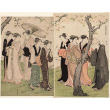 Torii Kiyonaga: The Third Month, from the series Twelve Months in the South (Minami jûni kô) - Museum of Fine Arts