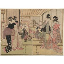 Utagawa Toyokuni I: After the Wedding - Museum of Fine Arts