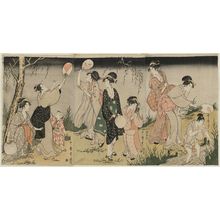 Kitagawa Utamaro: Catching Fireflies - Museum of Fine Arts