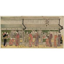 Utagawa Toyokuni I: The Dry Goods Store Ebisuya - Museum of Fine Arts