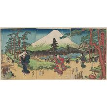 Utagawa Kunisada: Act VIII (Hachidanme), from the series The Storehouse of Loyal Retainers, a Primer (Kanadehon Chûshingura) - Museum of Fine Arts