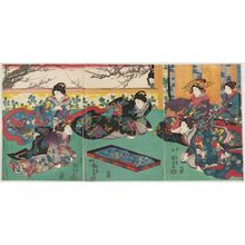 Japanischer Druck "Konrei...zu" von Utagawa Kuniyoshi, 歌川国芳 (Utagawa Kuniyoshi)