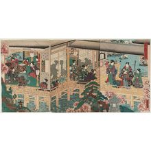 Utagawa Kuniteru: Genji-e - Museum of Fine Arts