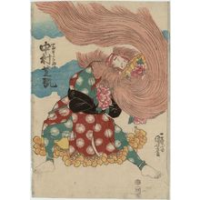 Japanese Print "Actor Nakamura Shikan" by Utagawa Kuniyoshi, 歌川国芳 (Utagawa Kuniyoshi)