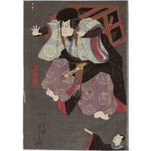 Utagawa Kuniyoshi, 歌川国芳 (Utagawa Kuniyoshi)による浮世絵「Actor as Ishikawa Goemon」