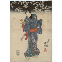 Japanischer Druck "Actor" von Utagawa Kuniyoshi, 歌川国芳 (Utagawa Kuniyoshi)