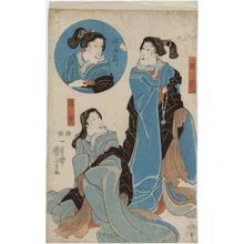 Utagawa Kuniyoshi: Giô, Gijo, and Hotoke Gozen - Museum of Fine Arts