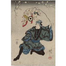 Japanischer Druck "Actor" von Utagawa Kuniyoshi, 歌川国芳 (Utagawa Kuniyoshi)