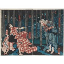 Japanischer Druck "Actors" von Utagawa Kuniyoshi, 歌川国芳 (Utagawa Kuniyoshi)