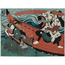 Japanese Print "Actors" by Utagawa Kunisada, 歌川国貞 (Utagawa Kunisada I (Toyokuni III))