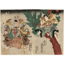 Japanese Print "Actors" by Utagawa Kunisada, 歌川国貞 (Utagawa Kunisada I (Toyokuni III))