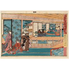 Utagawa Kunisada: No. 2 (Daini), from the series Record of the Valiant and Loyal Retainers (Chûyû gijin roku) - Museum of Fine Arts