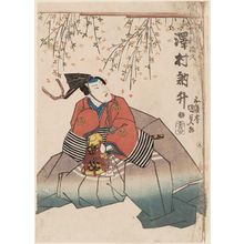 Japanese Print "Actor Sawamura Tosshô" by Utagawa Kunisada, 歌川国貞 (Utagawa Kunisada I (Toyokuni III))