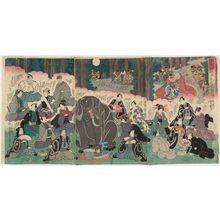 Utagawa Yoshitsuya: Shôbutsu nisemono tengu no kie - Museum of Fine Arts