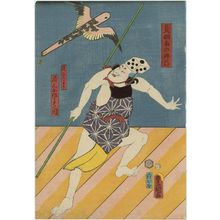 Utagawa Kunisada: Actor Nakamura Shikan IV as Tobae no Masuroku - Museum of Fine Arts