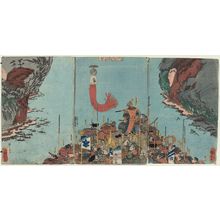 Utagawa Kuniyoshi: Kusunoki Masatsura... - Museum of Fine Arts