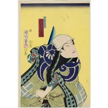 Toyohara Kunichika: Actor Ichimura Kakitsu - Museum of Fine Arts