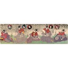 Utagawa Kuniyoshi, 歌川国芳 (Utagawa Kuniyoshi)による浮世絵「Actors」