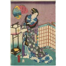 Utagawa Kunisada: The Fifth Month (Satsuki), from the series Twelve Months (Jûni tsuki no uchi) - Museum of Fine Arts