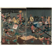 Utagawa Yoshitora: Battle - Museum of Fine Arts