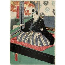 Japanese Print "Actor Bandô Hikosaburô V as Sasaki Uemon" by Utagawa Kunisada, 歌川国貞 (Utagawa Kunisada I (Toyokuni III))