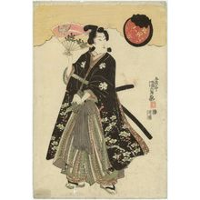 Utagawa Kunisada: Falconer, from the series Ôtsu-e Paintings in the Modern Style (Imayô Ôtsu-e) - Museum of Fine Arts