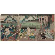 Utagawa Kuniyoshi: Vengeance at Iga Pass (Igagoe katakiuchi no zu) - Museum of Fine Arts