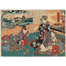 Utagawa Kunisada: No. 1 (Daiichi), from the series Comparison of Figures in Edo Purple (Edo Murasaki sugata kurabe) - Museum of Fine Arts